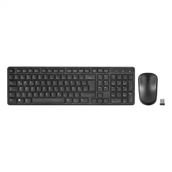 Kabelloses Deskset Speedlink SIGNIUM SL-640303-BK Schwarz — DE-Layout, schnurlose Tastatur und Maus