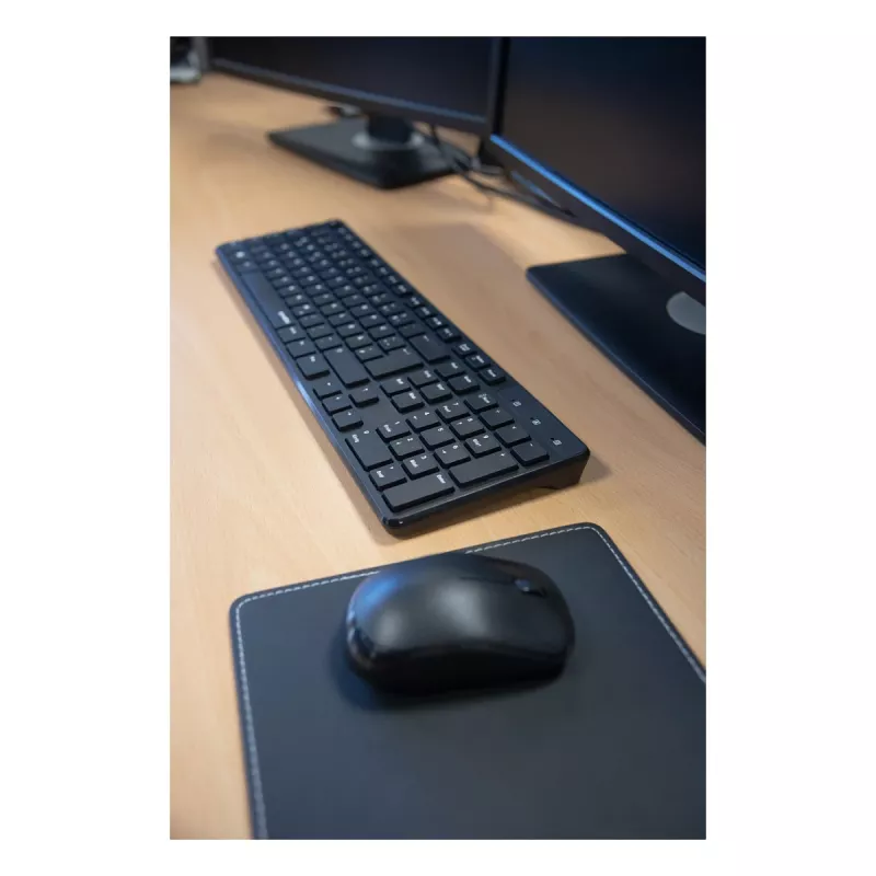 Kabelloses Deskset Speedlink SIGNIUM SL-640303-BK Schwarz — DE-Layout, schnurlose Tastatur und Maus