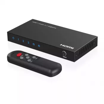 Videoswitch MicroConnect MC-HDMISWITCH0301-4K 4K 60Hz Metall Schwarz