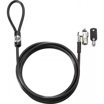 Kabelschloss HP Nano Keyed Security Lock 1AJ39UT — Schlüsselkabelsicherung für Laptops/Geräte