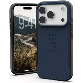 UAG Urban Armor Gear Civilian MagSafe Hülle | Apple iPhone 17 Pro | mallard (Blau) | 114545115555 (114545115555)
