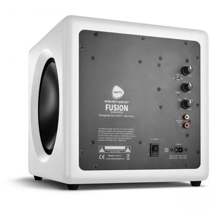 Wavemaster FUSION Subwoofer soft white Einzelhandel