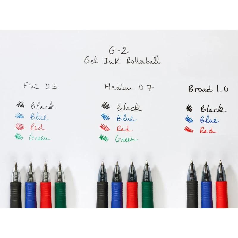 Pilot G2 07 Schwarz (BL-G2-7-B) (BLG27B)