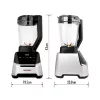 Tischmixer GASTROBACK Mix & Soup (2000 W, 2 L, Tritan-Behälter, Titanmesser, Touch-Bedienung, Schwarz/Edelstahl)