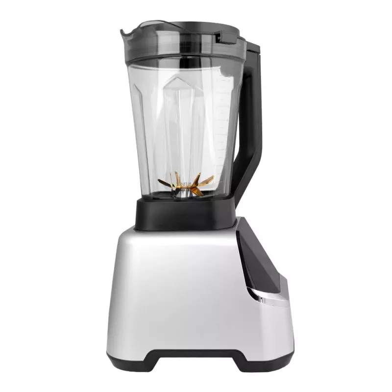 Tischmixer GASTROBACK Mix & Soup (2000 W, 2 L, Tritan-Behälter, Titanmesser, Touch-Bedienung, Schwarz/Edelstahl)