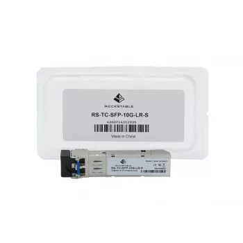 Glasfaser 10GBASE-LR SFP+ Transceiver Rockstable — 10 Gbit/s, 1310 nm, LC, 10 km