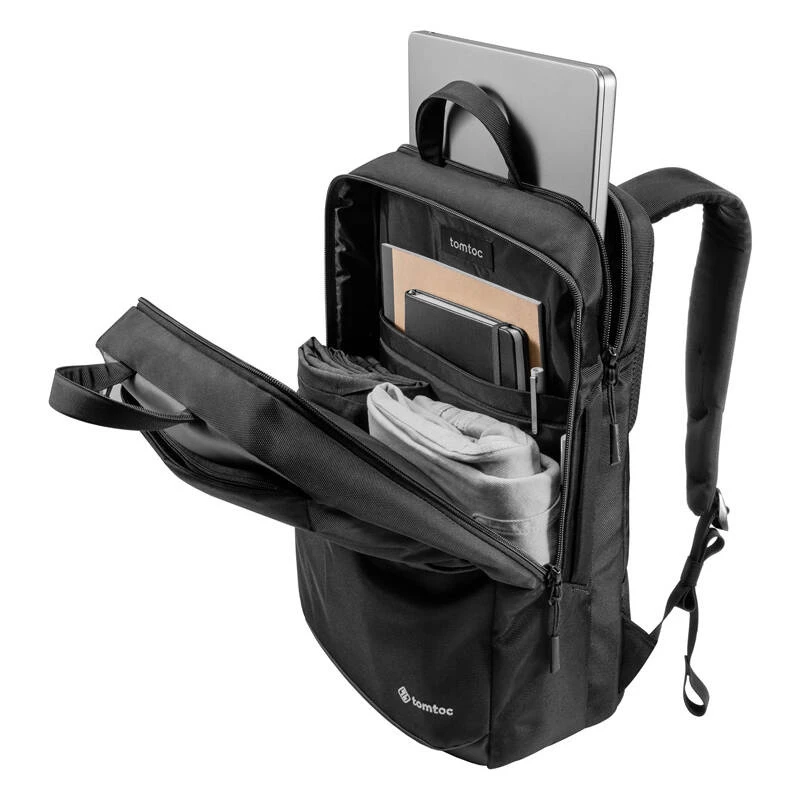 Rucksack Tomtoc Explorer-T71 24L – Laptop-Reiserucksack (schwarz)