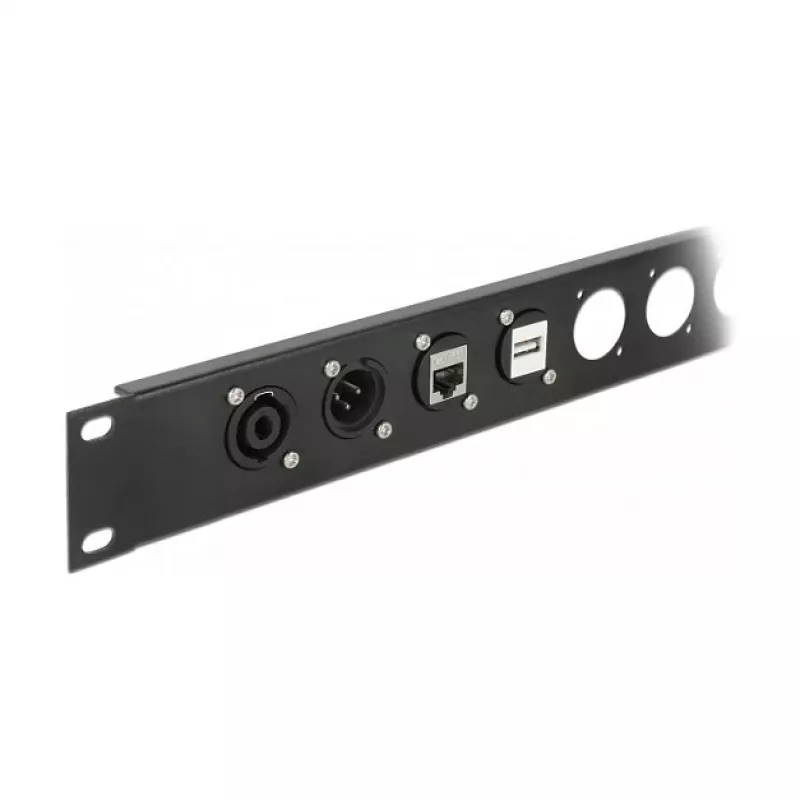 BNC-Buchsen-Steckverbinder DELOCK 86788, schwarz, 26×31,4×31 mm