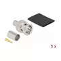 BNC-Stecker zum Crimpen RG6 DeLOCK 90026