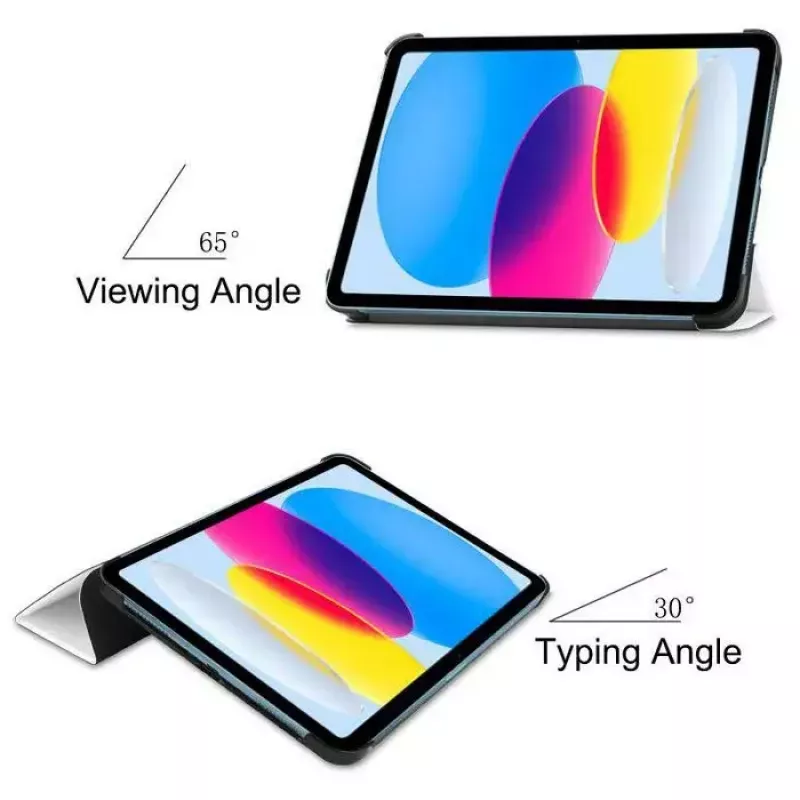 Tablet-Hülle CoreParts TABX-IP10-COVER6 — Flip-Hülle für Apple iPad (2022), 27,7 cm (10,9 Zoll), 2 Standmodi, Weiß