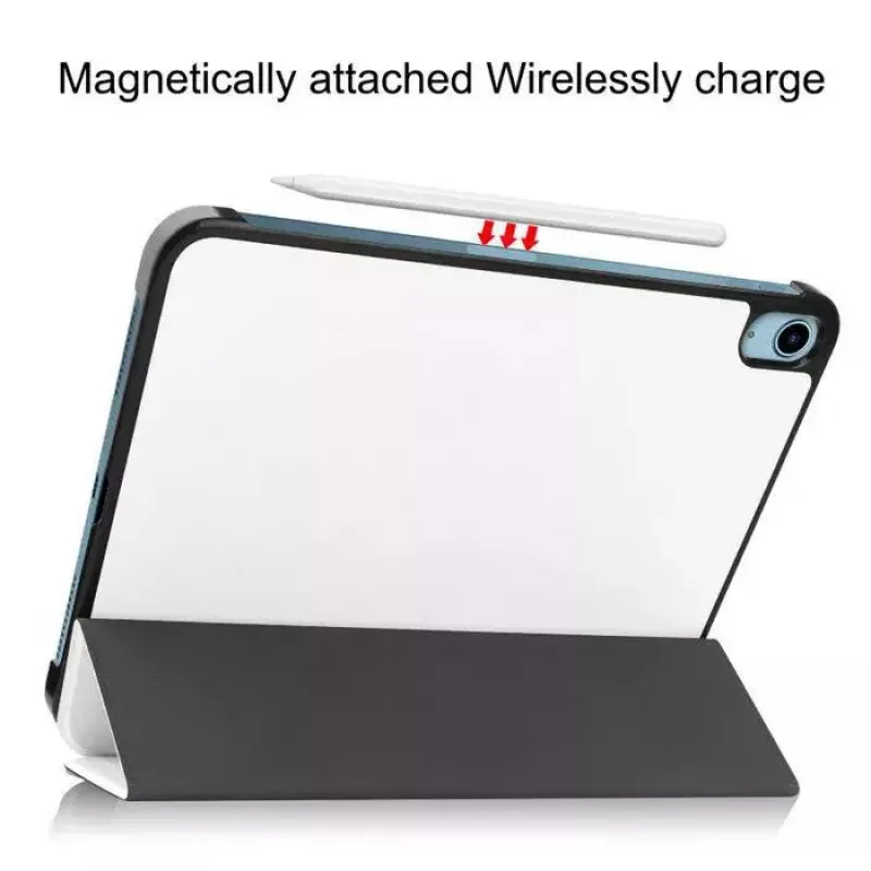 Tablet-Hülle CoreParts TABX-IP10-COVER6 — Flip-Hülle für Apple iPad (2022), 27,7 cm (10,9 Zoll), 2 Standmodi, Weiß