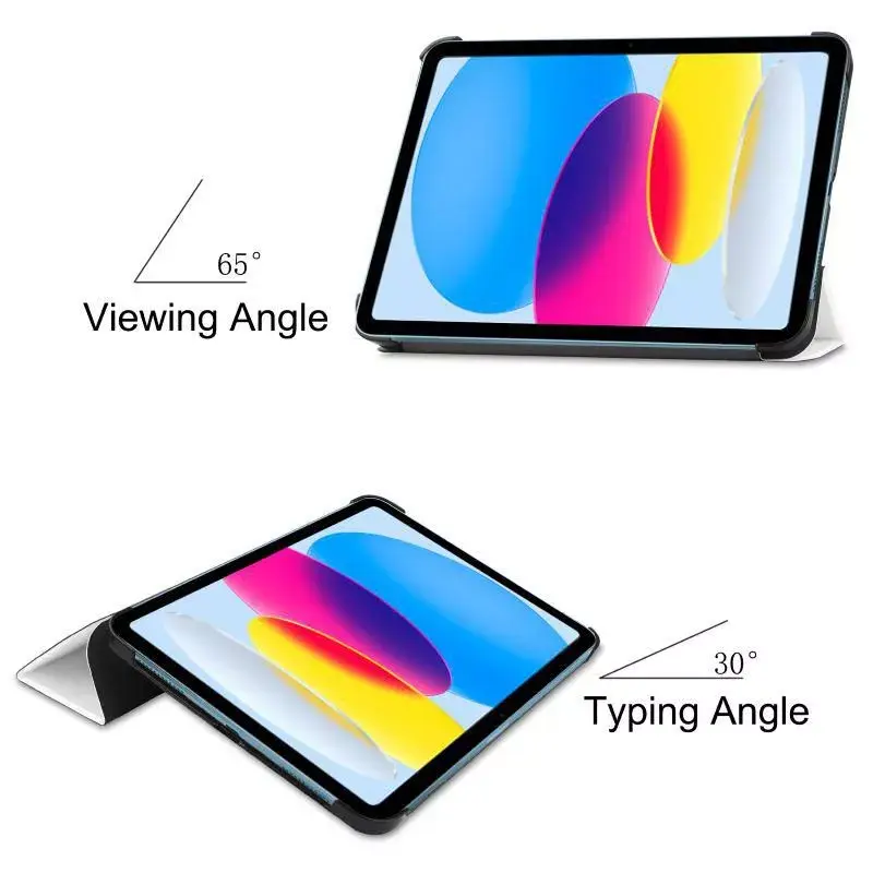 Tablet-Hülle CoreParts TABX-IP10-COVER6 — Flip-Hülle für Apple iPad (2022), 27,7 cm (10,9 Zoll), 2 Standmodi, Weiß
