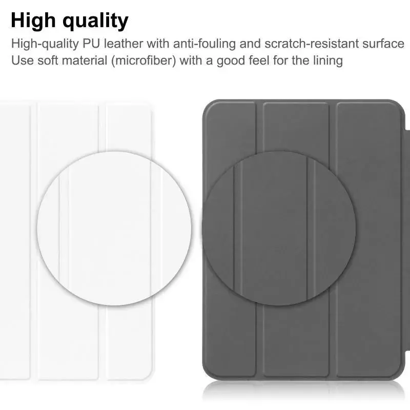 Tablet-Hülle CoreParts TABX-IP10-COVER6 — Flip-Hülle für Apple iPad (2022), 27,7 cm (10,9 Zoll), 2 Standmodi, Weiß