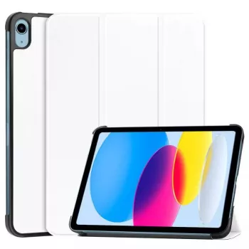 Tablet-Hülle CoreParts TABX-IP10-COVER6 — Flip-Hülle für Apple iPad (2022), 27,7 cm (10,9 Zoll), 2 Standmodi, Weiß
