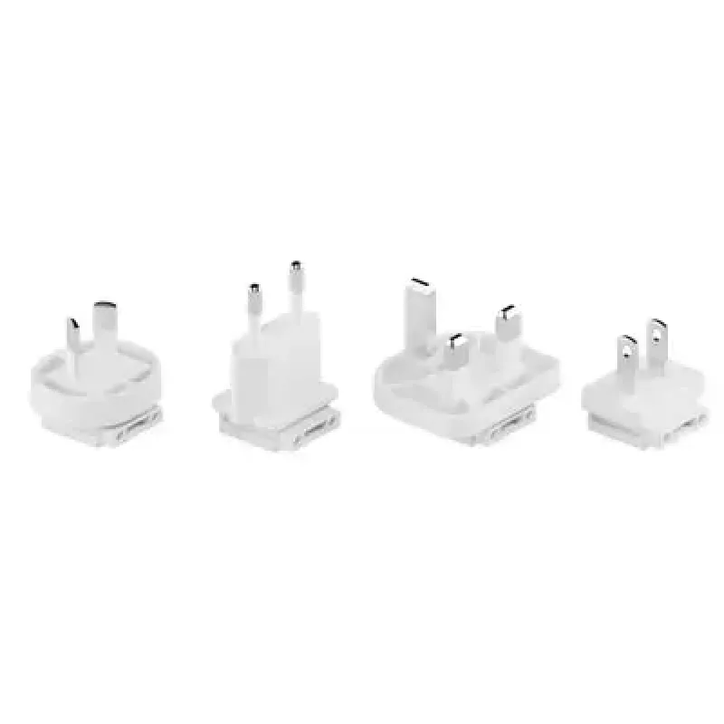 ALOGIC mobiles Ladegerät WCM3X100G — AC-Ladegerät für den Innenbereich für Smartphone und Tablet, 2x USB-C, 100–240V, Weiß