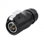 Drahtstecker S1 Power 2-polig Schwarz Alcasa IC01-20P201