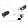 Kabelverbinder Alcasa IC01-20P202 S1 Strom 2-polig Schwarz