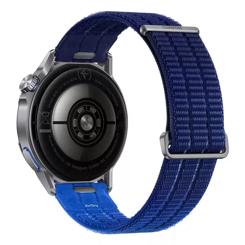 Smartwatch HUAWEI WATCH GT Runner 2 — 1,32 Zoll (3,35 cm) AMOLED 466×466, GPS, Titan, Fluorelastomer-Armband, wasserdicht bis 40 m