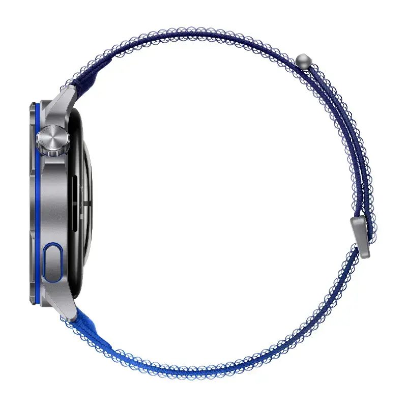 Smartwatch HUAWEI WATCH GT Runner 2 — 1,32 Zoll (3,35 cm) AMOLED 466×466, GPS, Titan, Fluorelastomer-Armband, wasserdicht bis 40 m
