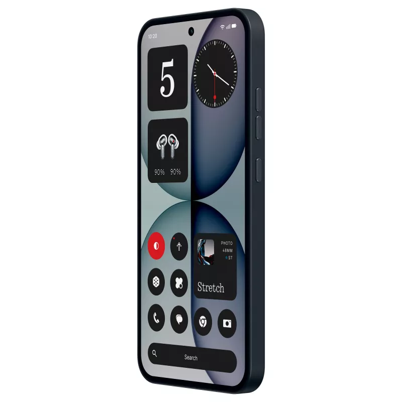Smartphone Nothing 4a — 6,78 Zoll (17,2 cm) Display, Snapdragon 7s Gen 4, 12 GB RAM, 256 GB, 5G, 5080 mAh, Dual-SIM, Schwarz