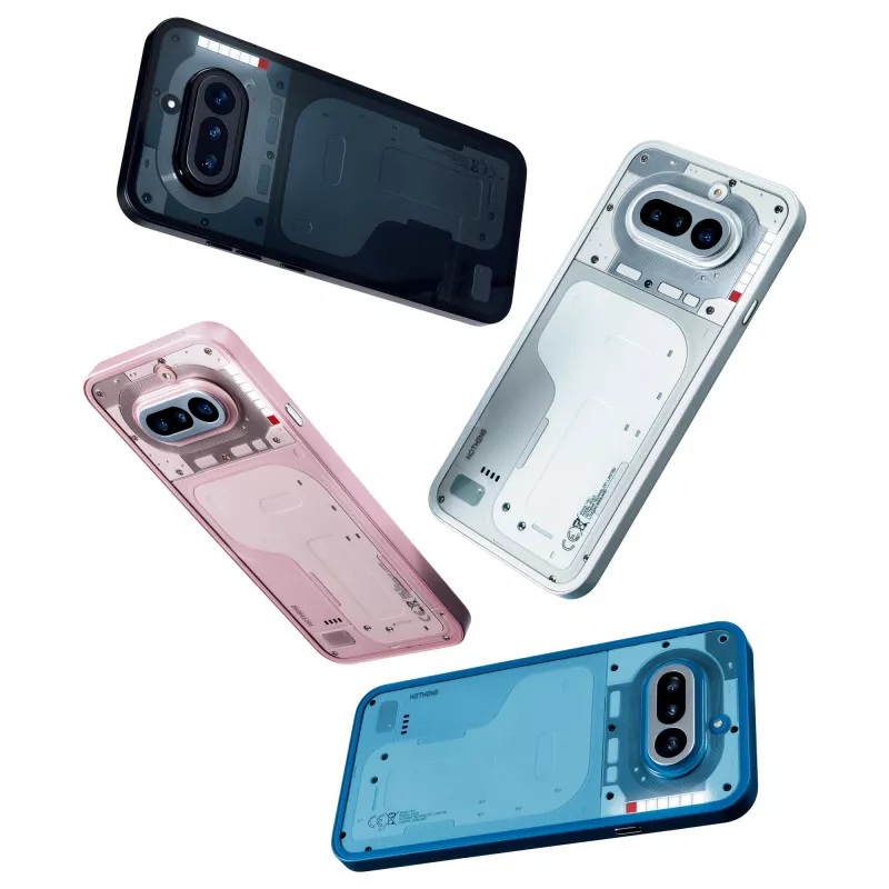 Smartphone Nothing 4a — 6,78 Zoll (17,2 cm) Display, Snapdragon 7s Gen 4, 12 GB RAM, 256 GB, 5G, 5080 mAh, Dual-SIM, Schwarz