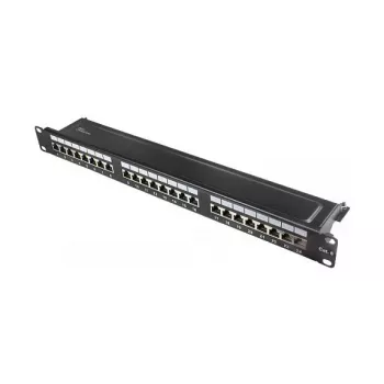 Alcasa GC-N0139 - Gigabit Ethernet - RJ45 - Cat6 - 22/26 - Schwarz - Stahl (GC-N0139)
