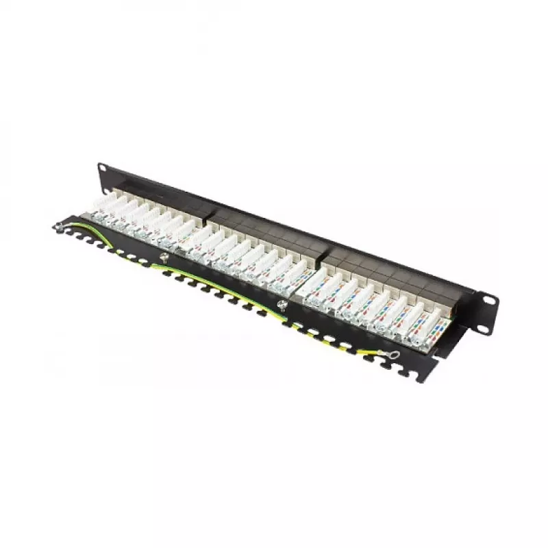 Alcasa GC-N0139 - Gigabit Ethernet - RJ45 - Cat6 - 22/26 - Schwarz - Stahl (GC-N0139)