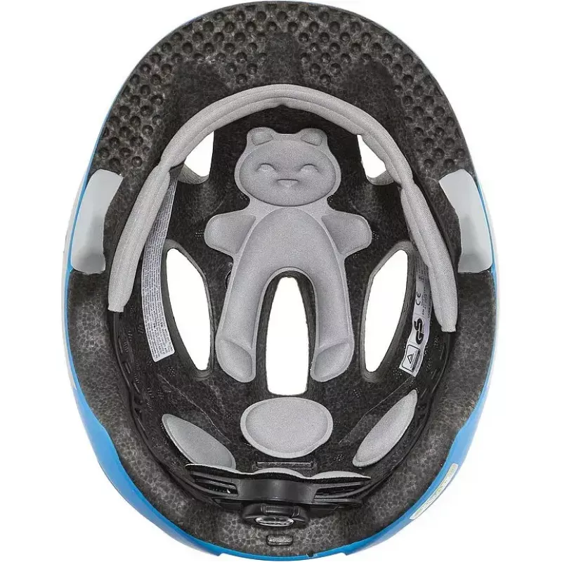 Schutzhelm UVEX oyo style Blau, Grün - Hartschalenkonstruktion, Kinderfahrradhelm