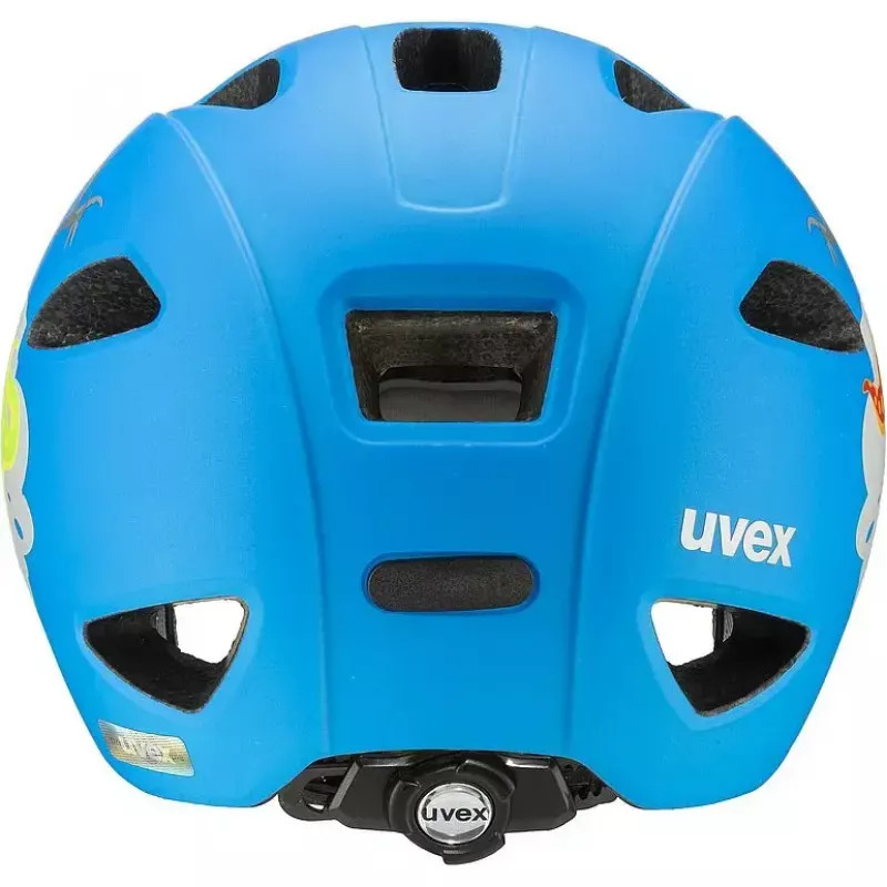Schutzhelm UVEX oyo style Blau, Grün - Hartschalenkonstruktion, Kinderfahrradhelm