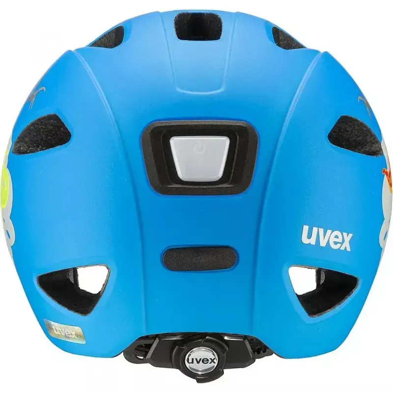 Schutzhelm UVEX oyo style Blau, Grün - Hartschalenkonstruktion, Kinderfahrradhelm
