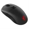 MSI VERSA 300 WIRELESS 8K Gaming-Maus, beidhändig, optisch, 2600 DPI, 6 Tasten, Schwarz