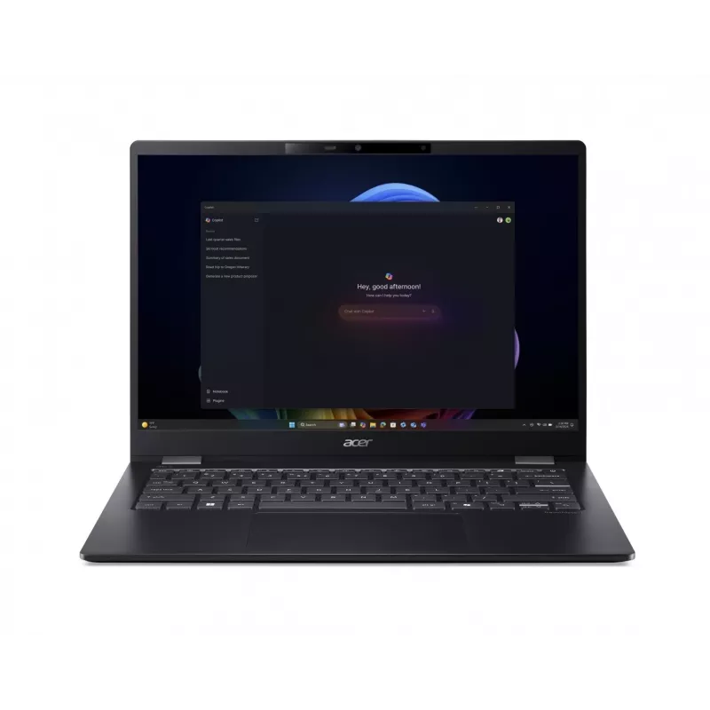 Laptop Acer TravelMate P6 14 AI TMP614-54T mit Intel Ultra 5, 16 GB RAM, 512 GB SSD, Windows 11 Pro, 226-V-Akku