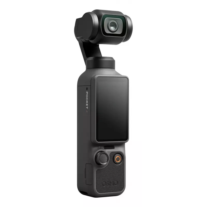 Gimbal-Kamera DJI Osmo Pocket 4 — 4K Ultra HD Video, 37 MP Fotos, Wi‑Fi, schwarz