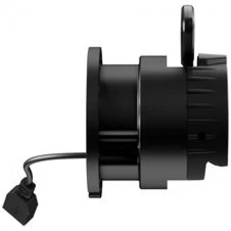 Asetek SimSports Universal QR Adapter USB-A mit 70 mm und 50,8 mm Lochabstand – Schwarz