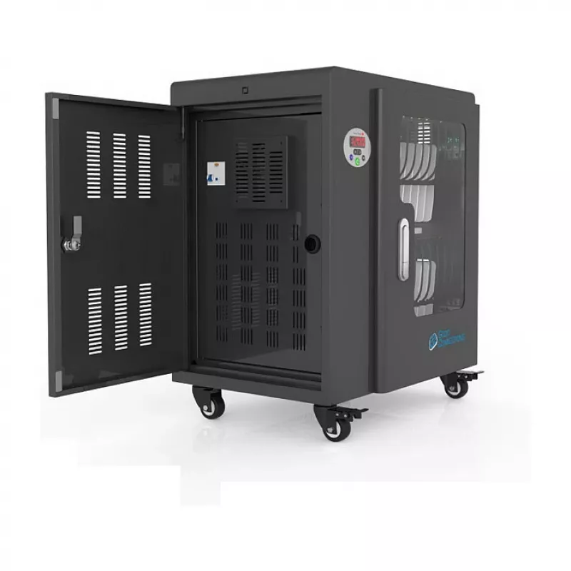 GoodConnections ANTARES T20 Tablet-Ladewagen UVC-Desinfektion Schwarz