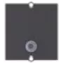 Bachmann Custom module - Modulares Faceplate-Snap-In - Mini-Phone Stereo 3,5 mm - Schwarz (917.091)