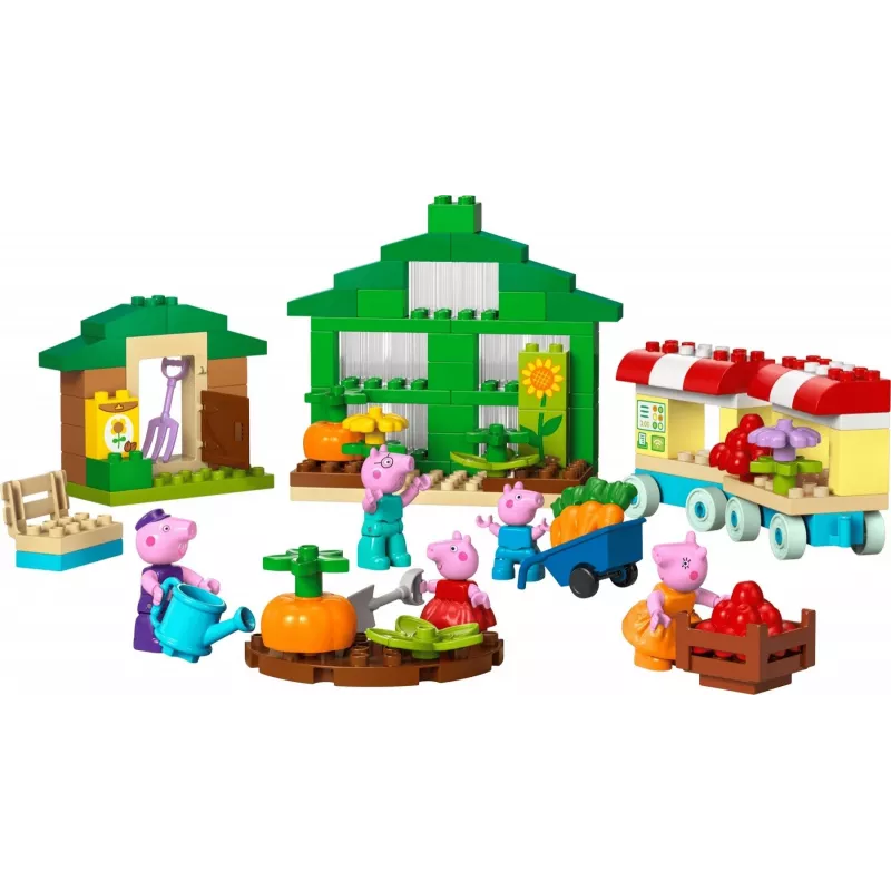 DUPLO Peppa Pig 10461 Opa Pigs Garten und Gewächshaus Bausteine
