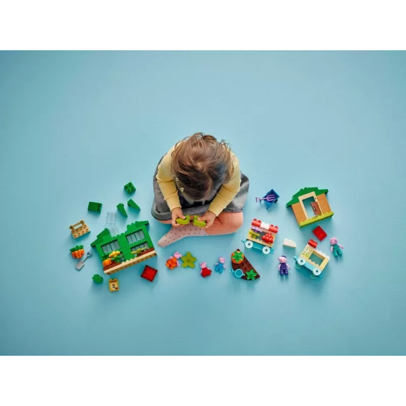 DUPLO Peppa Pig 10461 Opa Pigs Garten und Gewächshaus Bausteine