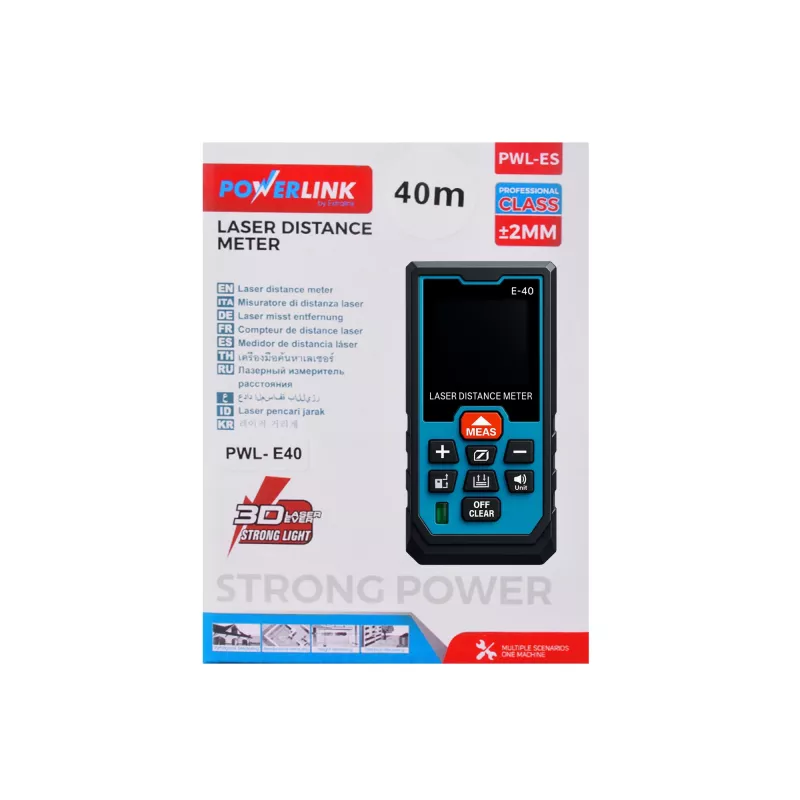 Extralink Powerlink Laser-Entfernungsmesser 40M PWL-ES-40