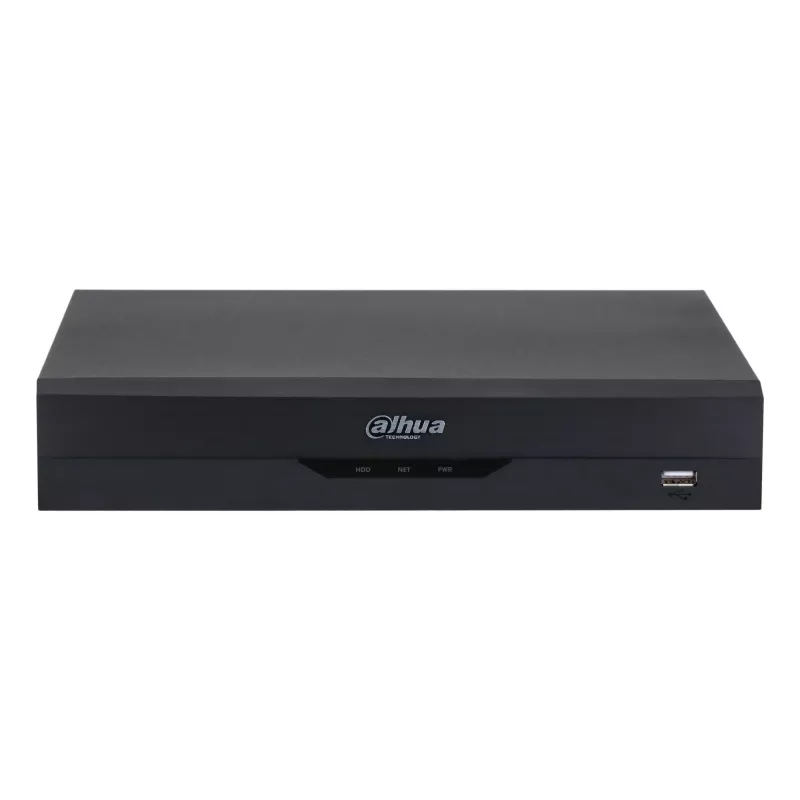 Dahua XVR5104HS-4KL-I3/T DVR 4-Kanal 4K H.264/H.265, SATA-Festplatte bis 10 TB, Fast Ethernet, 12V DC