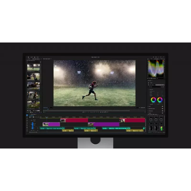 Monitor Apple Studio Display XDR 27 Zoll 5K Ultra HD LED, Standardglas, neigungs- und höhenverstellbarer Standfuß, Silber