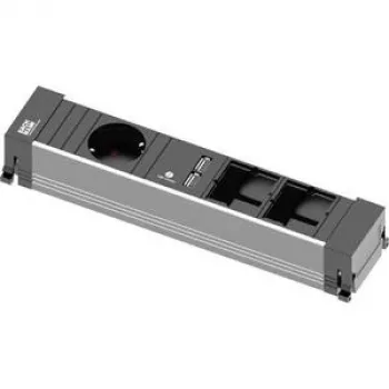 Power Extension Bachmann 916.0041 0,1 m 1 AC-Ausgang Schwarz