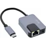 Netzwerkadapter InLine 33382I – Gigabit Ethernet, USB-C 3-in-1 (Ethernet, Audio, PD)