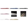 Druckbleistift rotring 600 metallic pearl white 0,5 mm – Metallschaft, gerändelter Griff