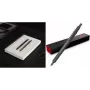 Kugelschreiber rotring 600 Graphite — Metallgehäuse, Drehmechanismus, Clip