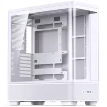 Jonsbo TK-5 Gehäuse, Midi-Tower, ATX, Temperglas – Weiß