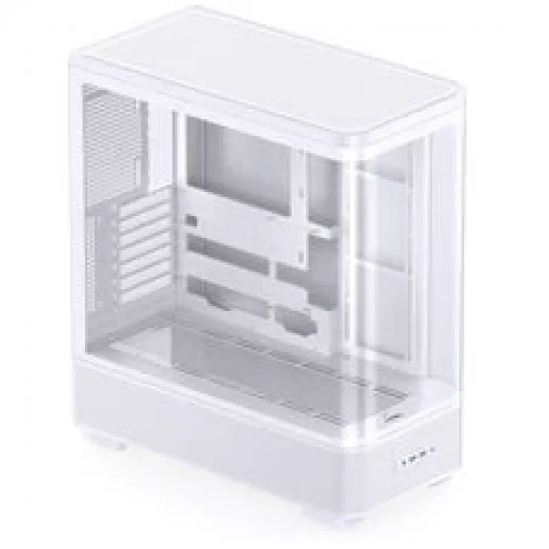 Jonsbo TK-5 Gehäuse, Midi-Tower, ATX, Temperglas – Weiß