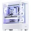 Jonsbo TK-5 Gehäuse, Midi-Tower, ATX, Temperglas – Weiß