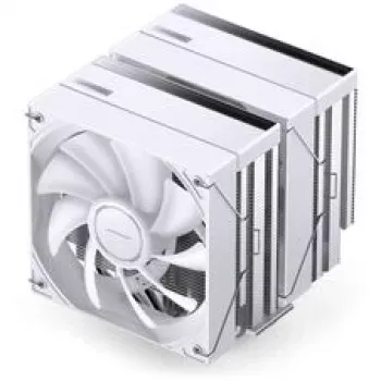 CPU-Kühler Jonsbo CB80 Dual-Tower mit 2×120mm PWM ARGB-Lüftern — Weiß