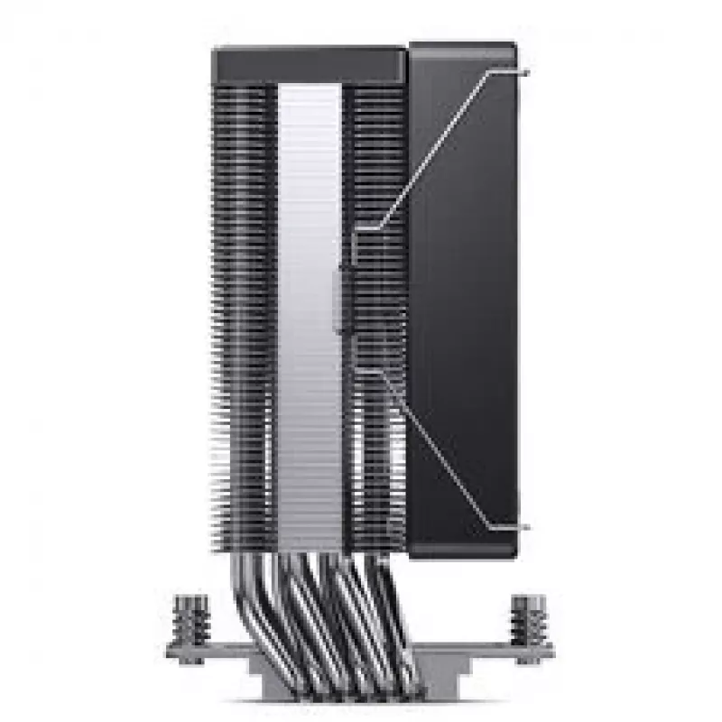 CPU-Kühler Jonsbo CR-1000 MAX V2 — Luftkühler mit PWM-Lüfter, schwarz